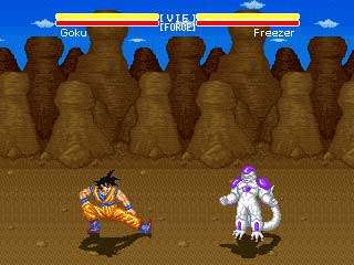 Dragonball Z Butoden rocks background
